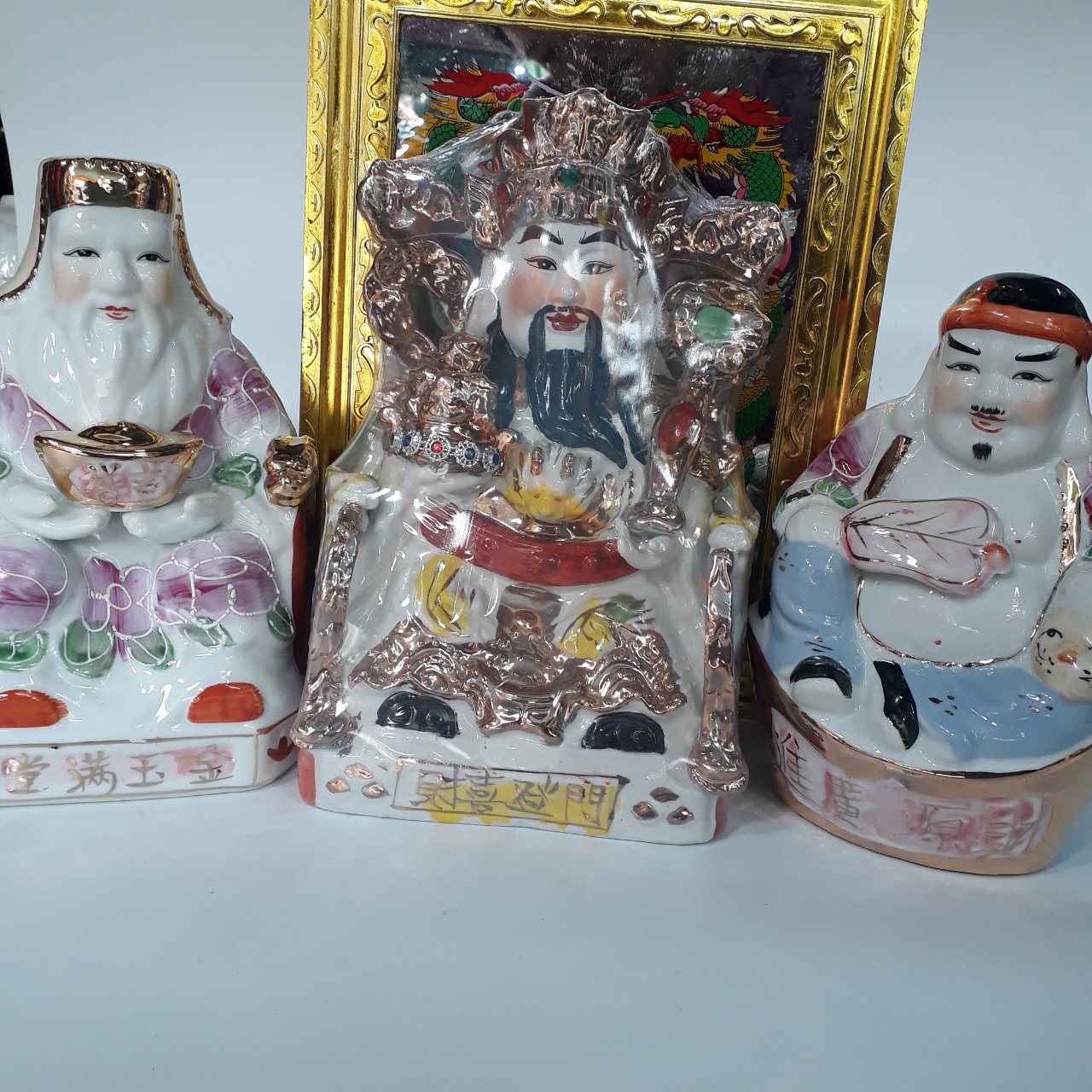 Combo tượng thờ Thần Tài sứ