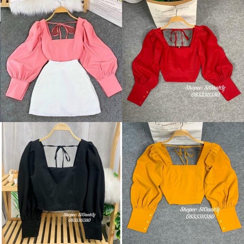 Áo cổ vuông bigsize 50-90kg