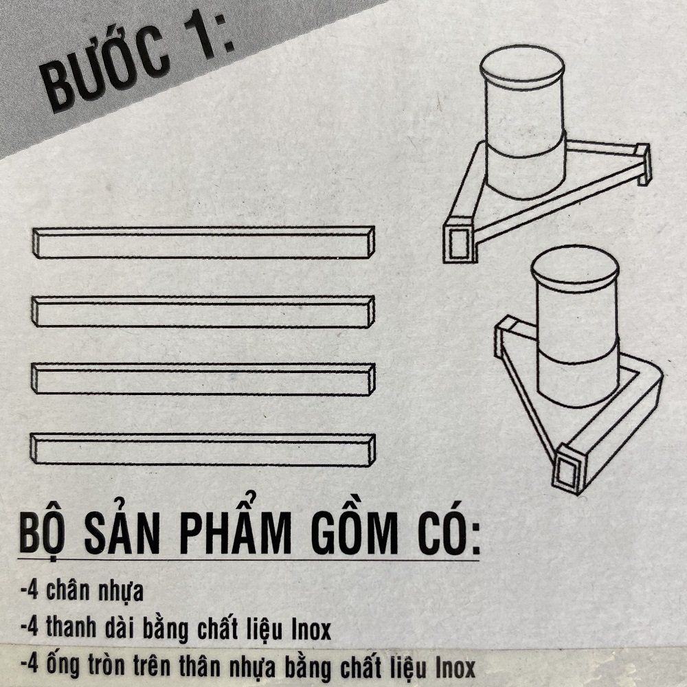 CHÂN ĐẾ MÁY LỌC NƯỚC ĐA NĂNG 32-49cm (VT-39) LOẠI LỚN