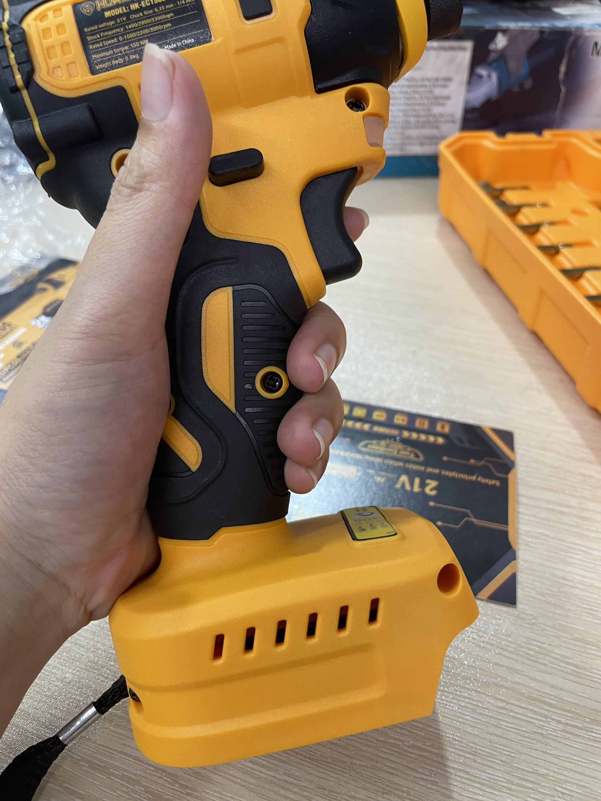 THÂN MÁY CHUYÊN VÍT 150NM  BODY HK-EC150BL HUKAN - HÀNG CHÍNH HÃNG
