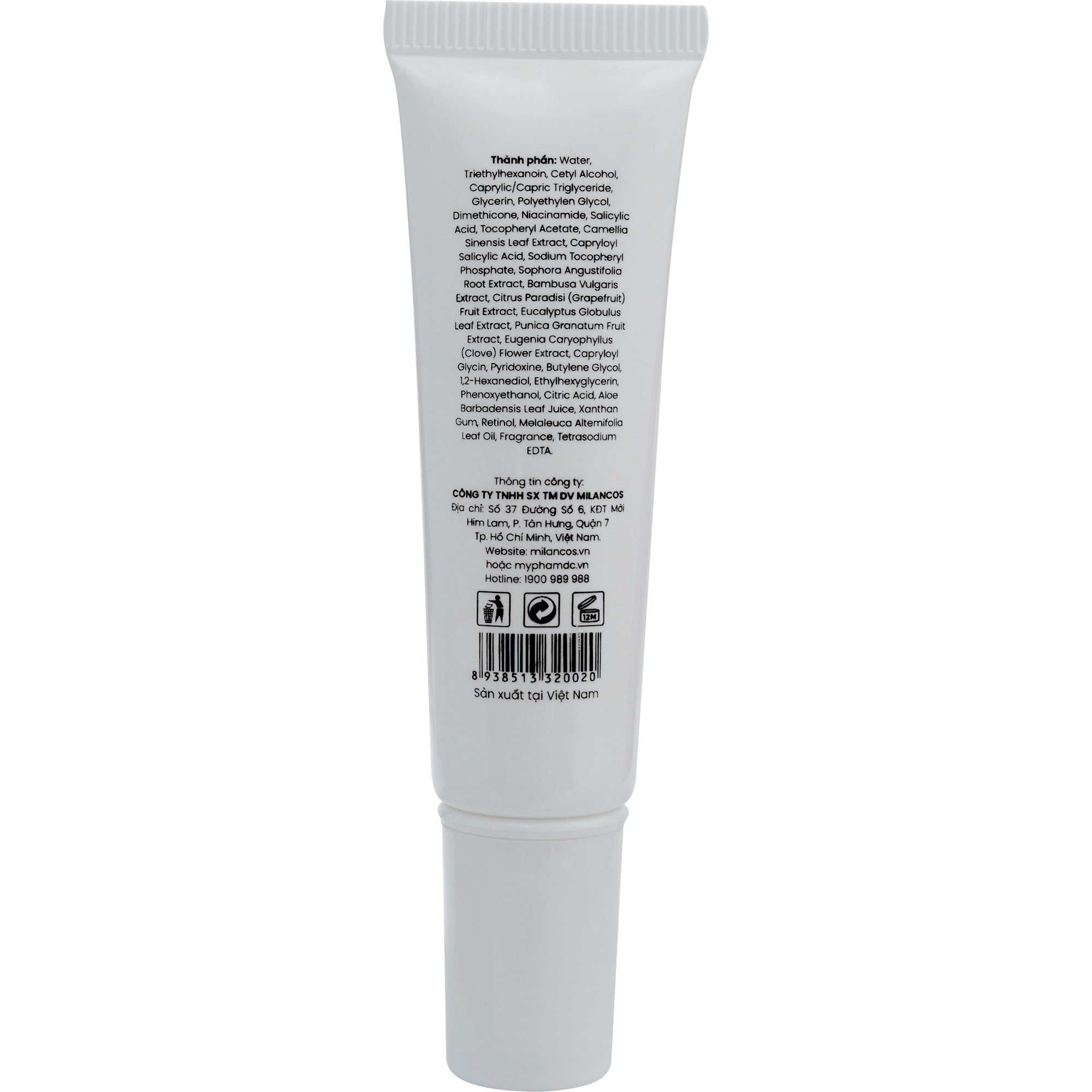 Mụn DC Acnes Control Cream 15g