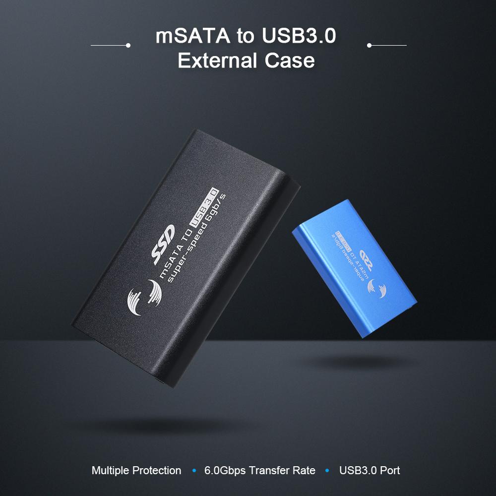 Bộ chuyển đổi Case mSATA sang USB3.0