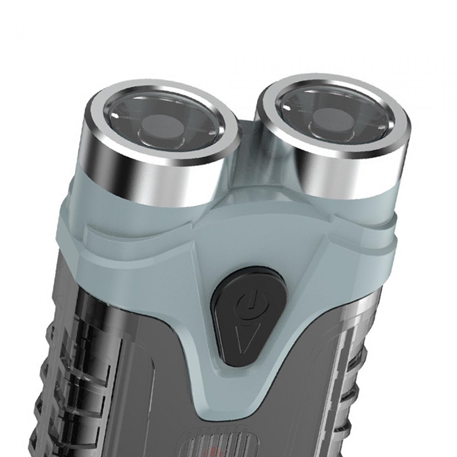 Keychain Flashlight Portable USB Handheld Torch for Outdoor Hiking Emergency