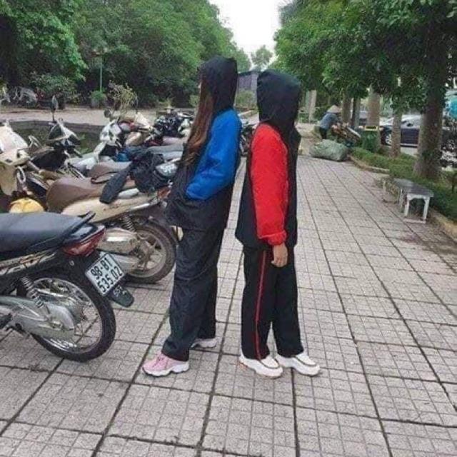 Áo mưa bộ.