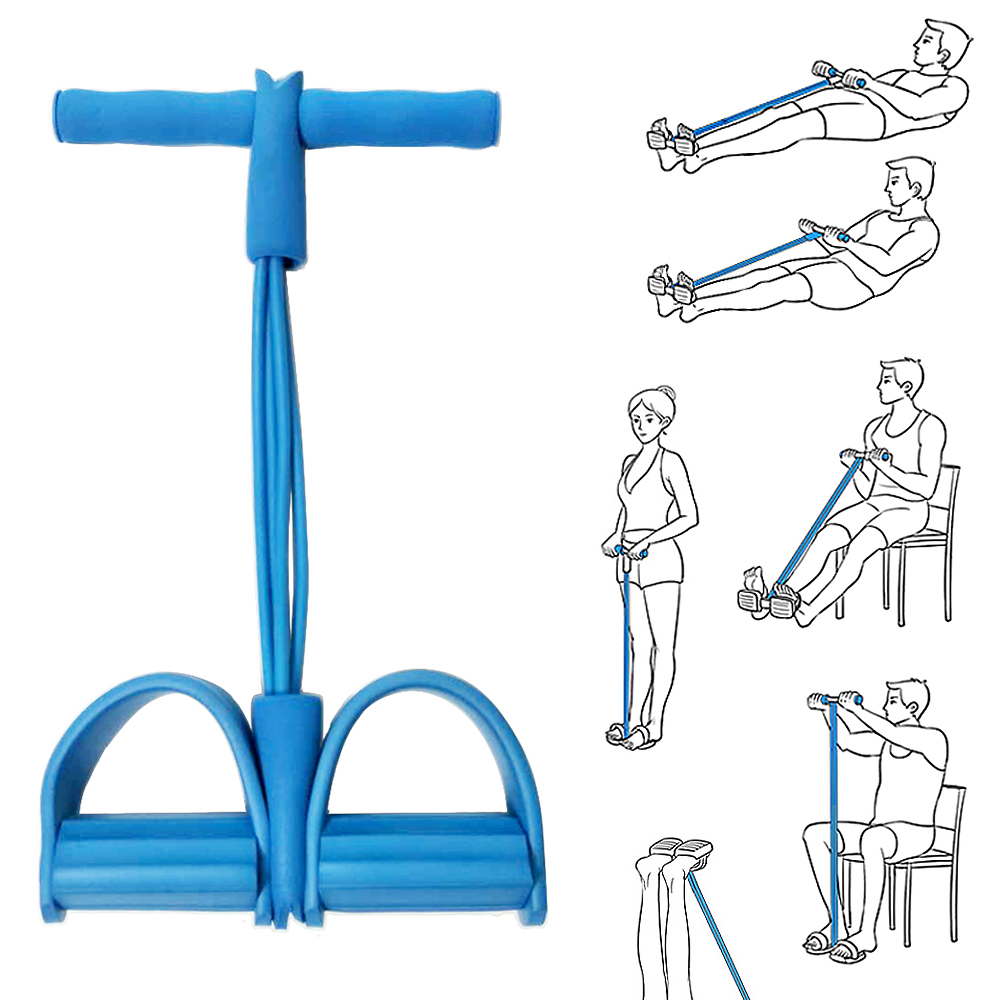 Dây kéo thể hình, chất co giãn, đàn hồi dùng để tập sức đề kháng cho bụng, eo, cánh tay