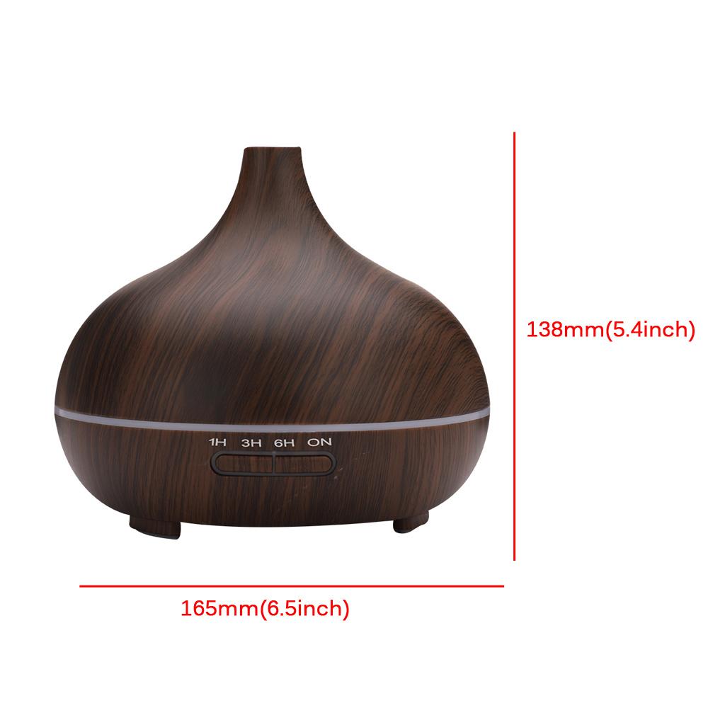 300Ml Thơm Khuếch Tán Điều Khiển Từ Xa Máy Tạo Độ Ẩm Không Khí Điện Siêu Âm Thanh 5 Màu Thay Đổi Không Khí Tinh Dầu Cho Gia Đình