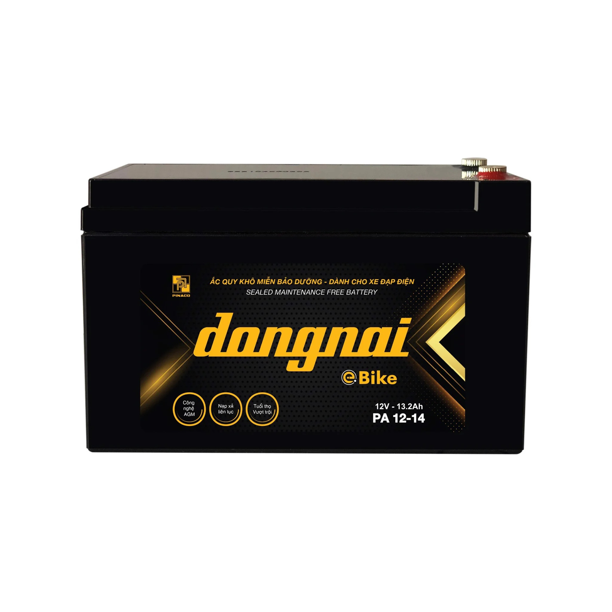 Ắc quy Xe đạp điện Đồng Nai 12-14 | 12V - 14Ah