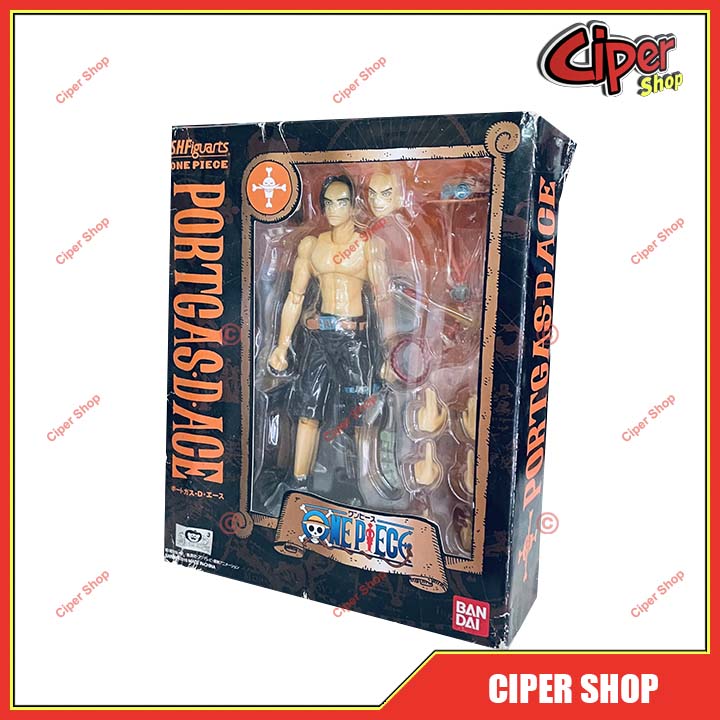 Mô hình SHF Ace - Mô hình One Piece - Figure Action Ace SHF