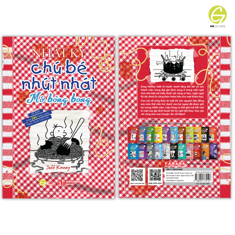 Nhật Ký Chú Bé Nhút Nhát tập 19 song ngữ &amp; tiếng Việt - Diary of a Wimpy Kid: Hot mess, tặng file nghe &amp; note từ vựng