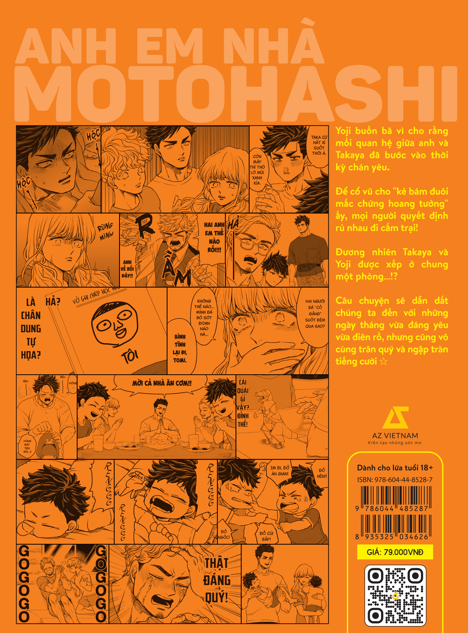Sách Anh Em Nhà Motohashi Tập 4