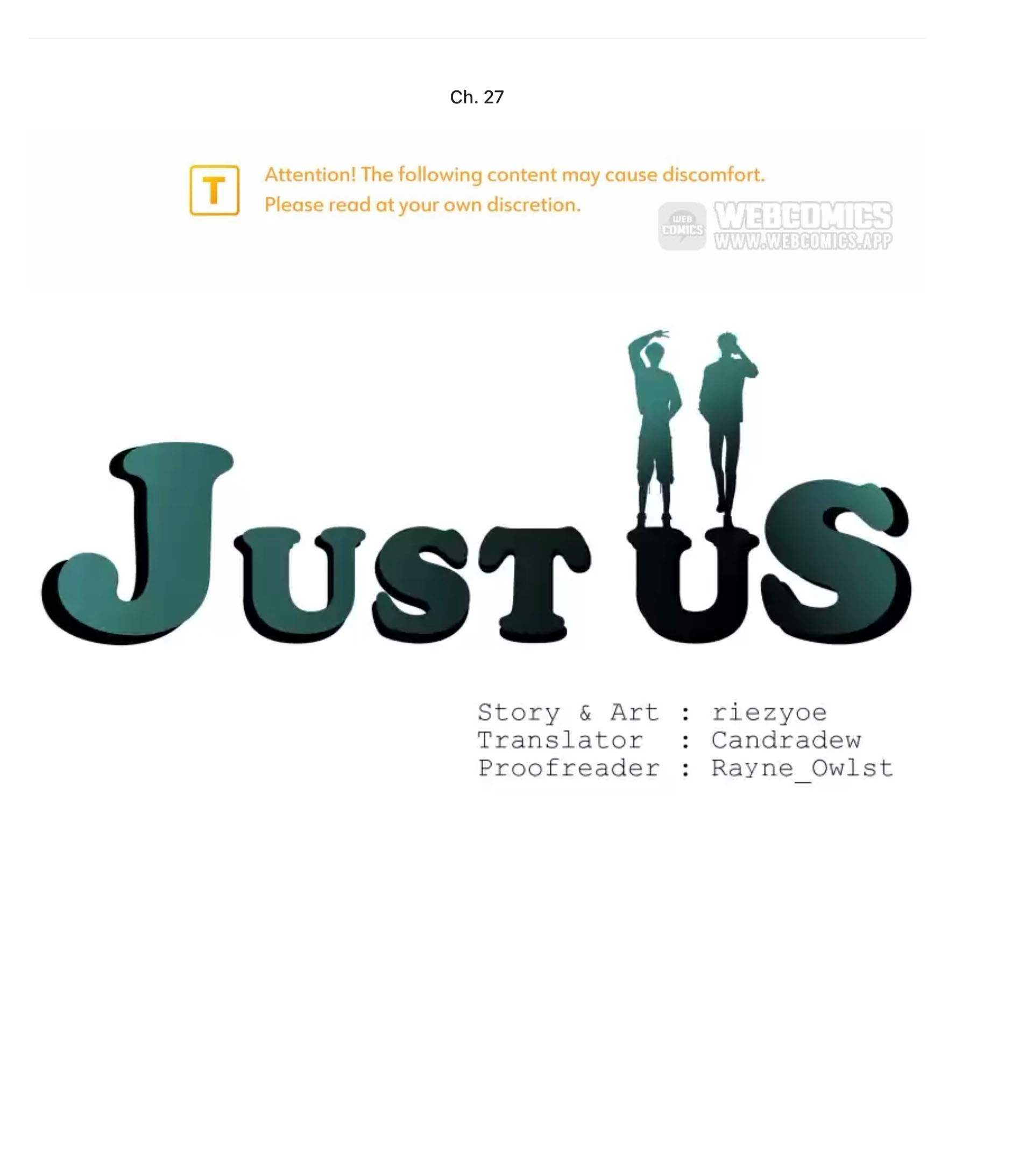 just us - chỉ hai chúng ta chapter 27 1