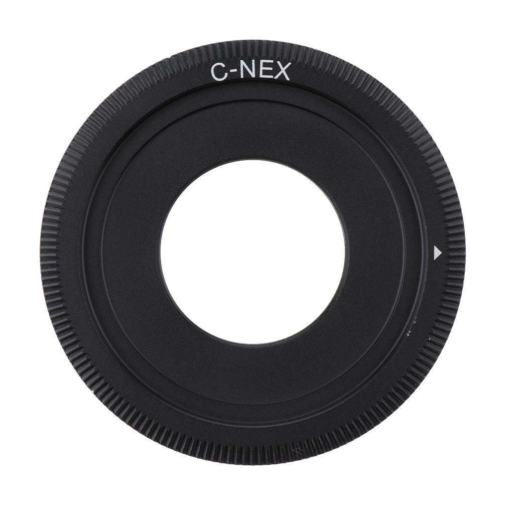 For Sony NEX APS-C Mirrorless Camera C Mount Lens Converter Adapter Manual