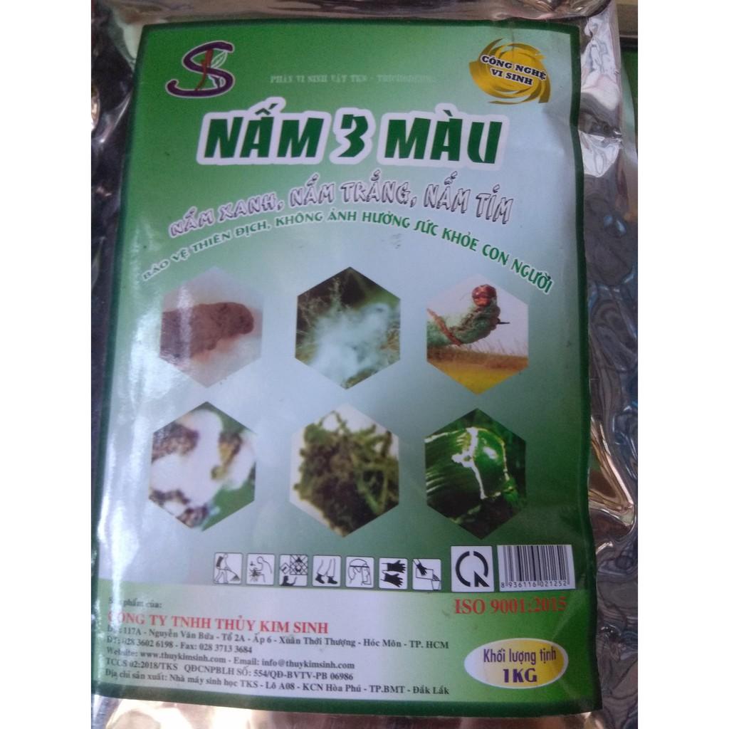 Phân vi sinh vật BTMET Nấm 3 màu- gói 1 kg