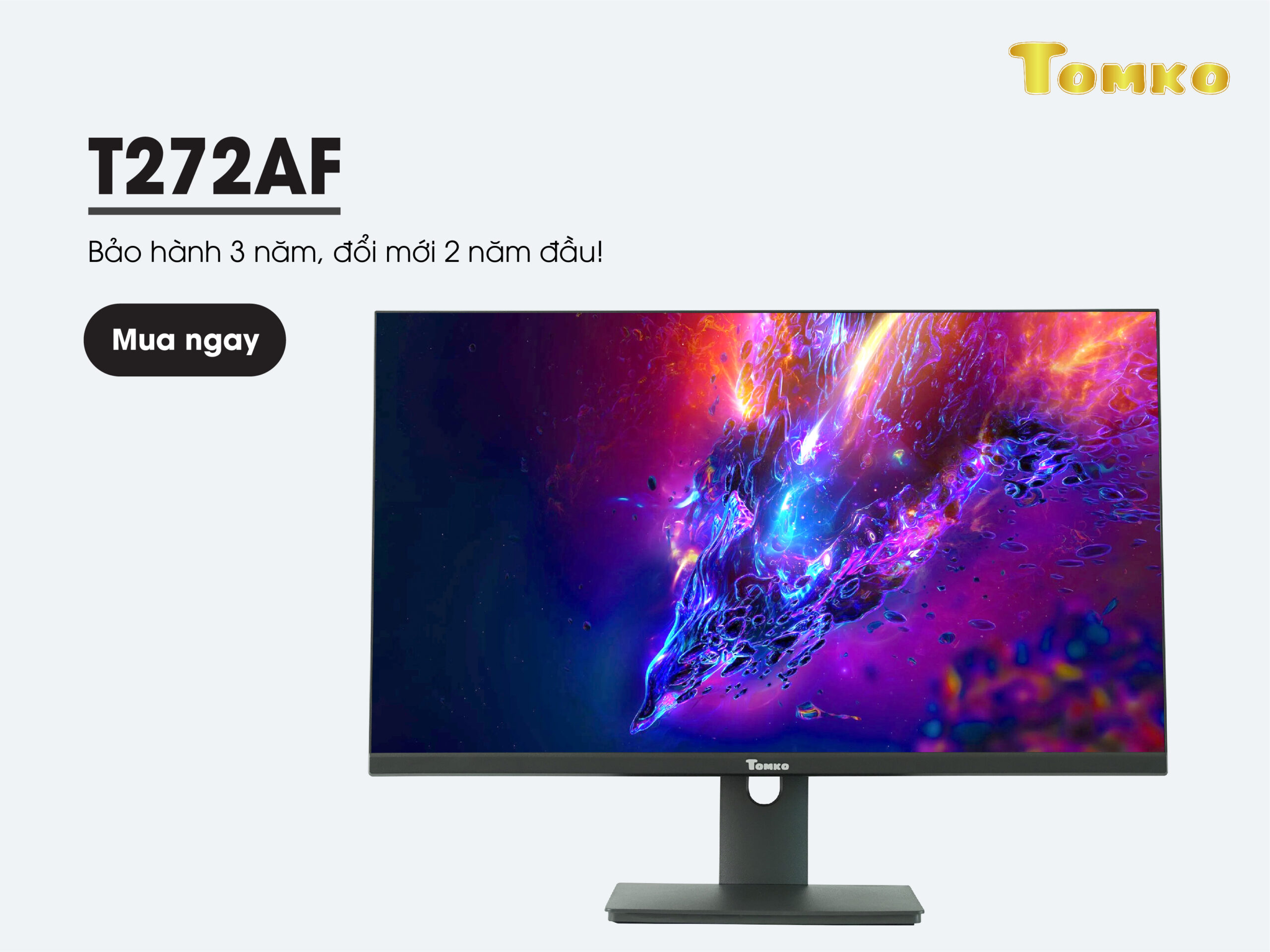 Màn hình máy tính 27 inch FHD T272AF Tần số quét 144HZ Tấm nền IPS - Hàng chính hãng