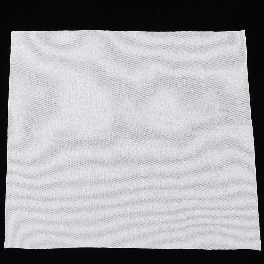 450Pcs Cleanroom Wiper Dustless Fiber Cloth Non-woven White 15x15CM 6''