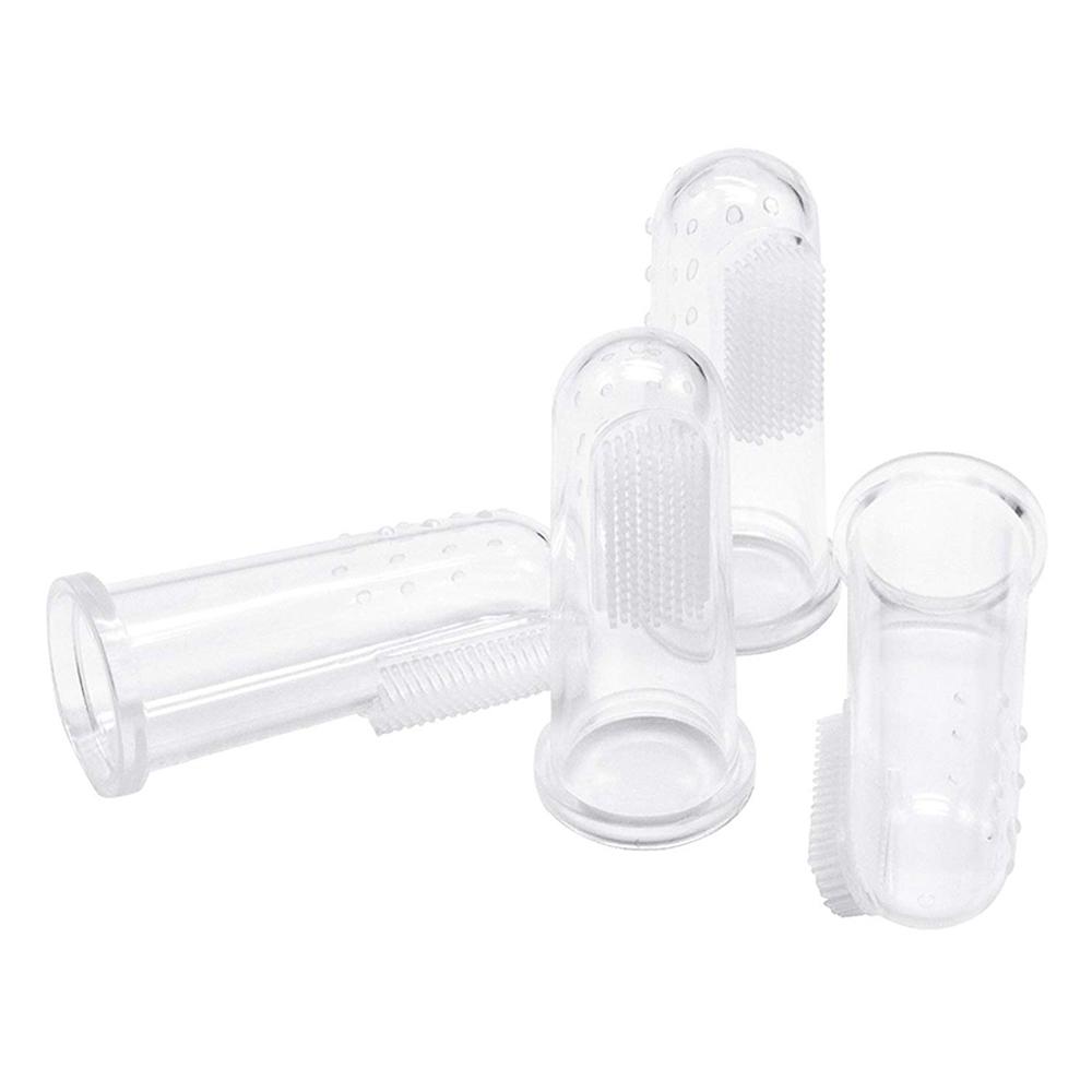 Bàn Chải Đánh Răng Ngón Tay Mềm Mại An Toàn Cho Trẻ Em