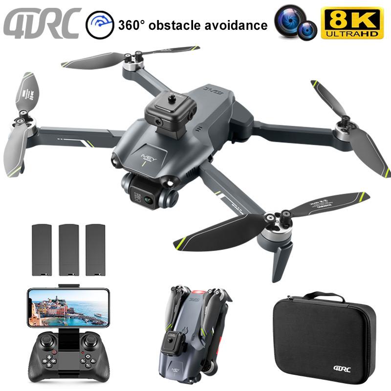 Máy bay không người lái 4DRC 4DRC 8K DRONE WiFI FPV chuyên nghiệp WiFi WiFi với camera HD 4K Trở ngại Tránh tránh chổi trọ RC Trực tiếp máy bay trực thăng Đồ chơi