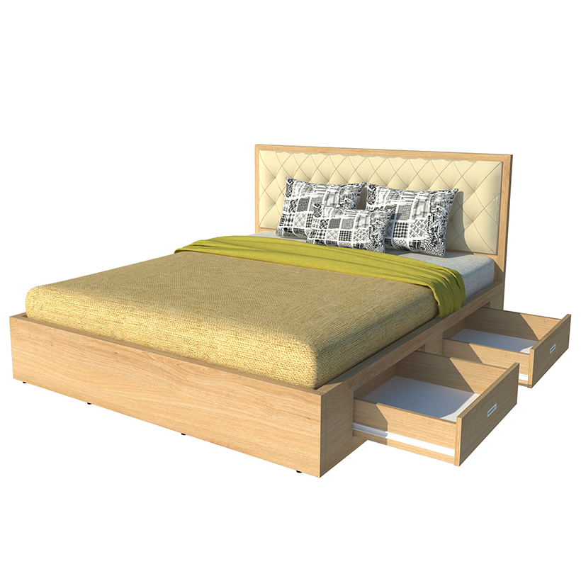 Giường 2 Hộc Kéo FG130 (140cm x 200cm)