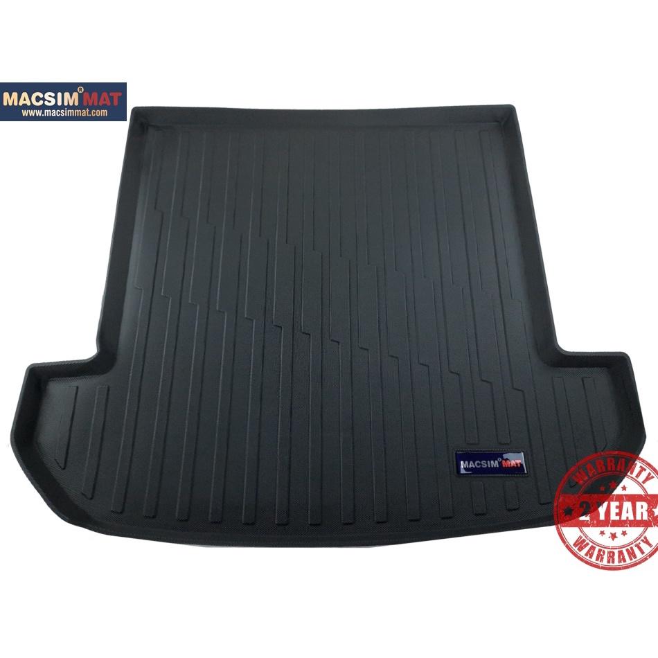 Thảm lót cốp xe ô tô Kia Sorento 2017-đến nay nhãn hiệu Macsim chất liệu TPV cao cấp màu đen