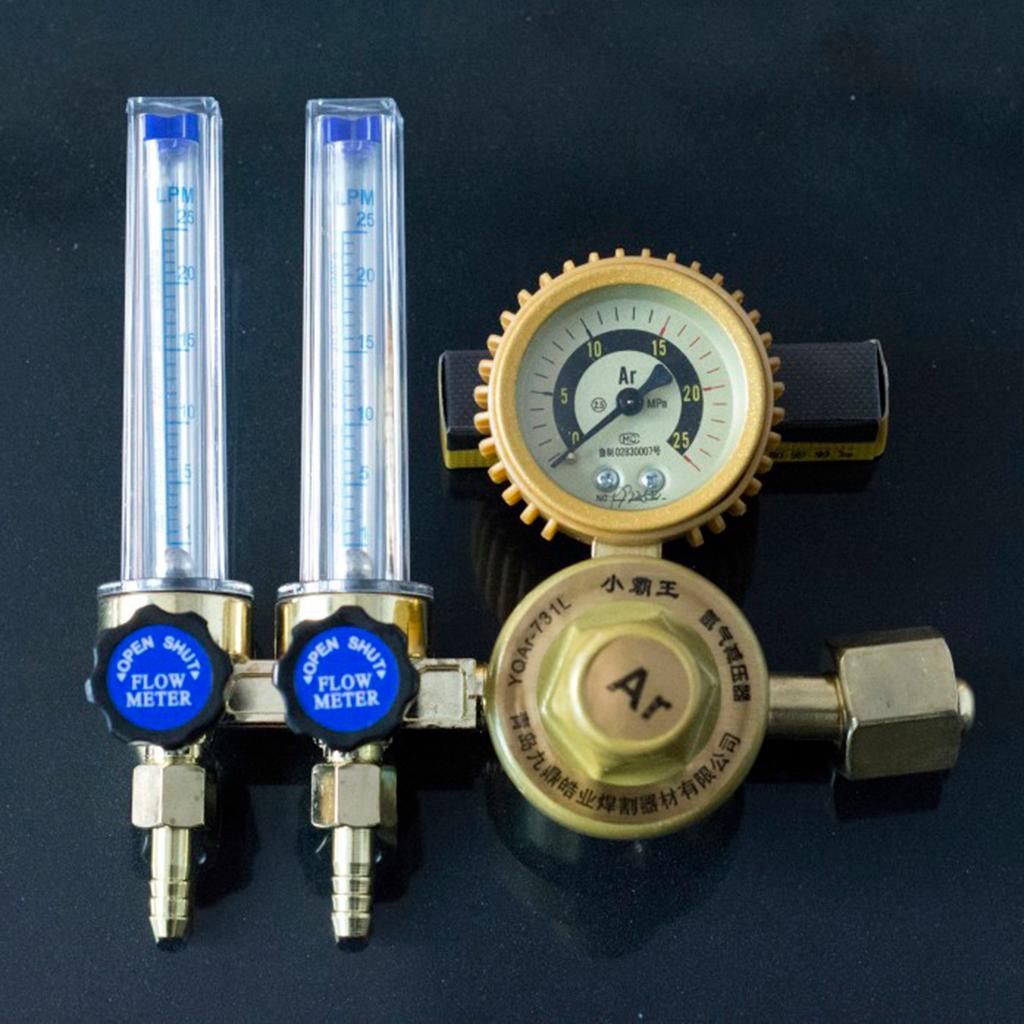 MIG TIG Stainless Steel Argon Co2 Weld Pressure Regulator Meter 0-25Mpa
