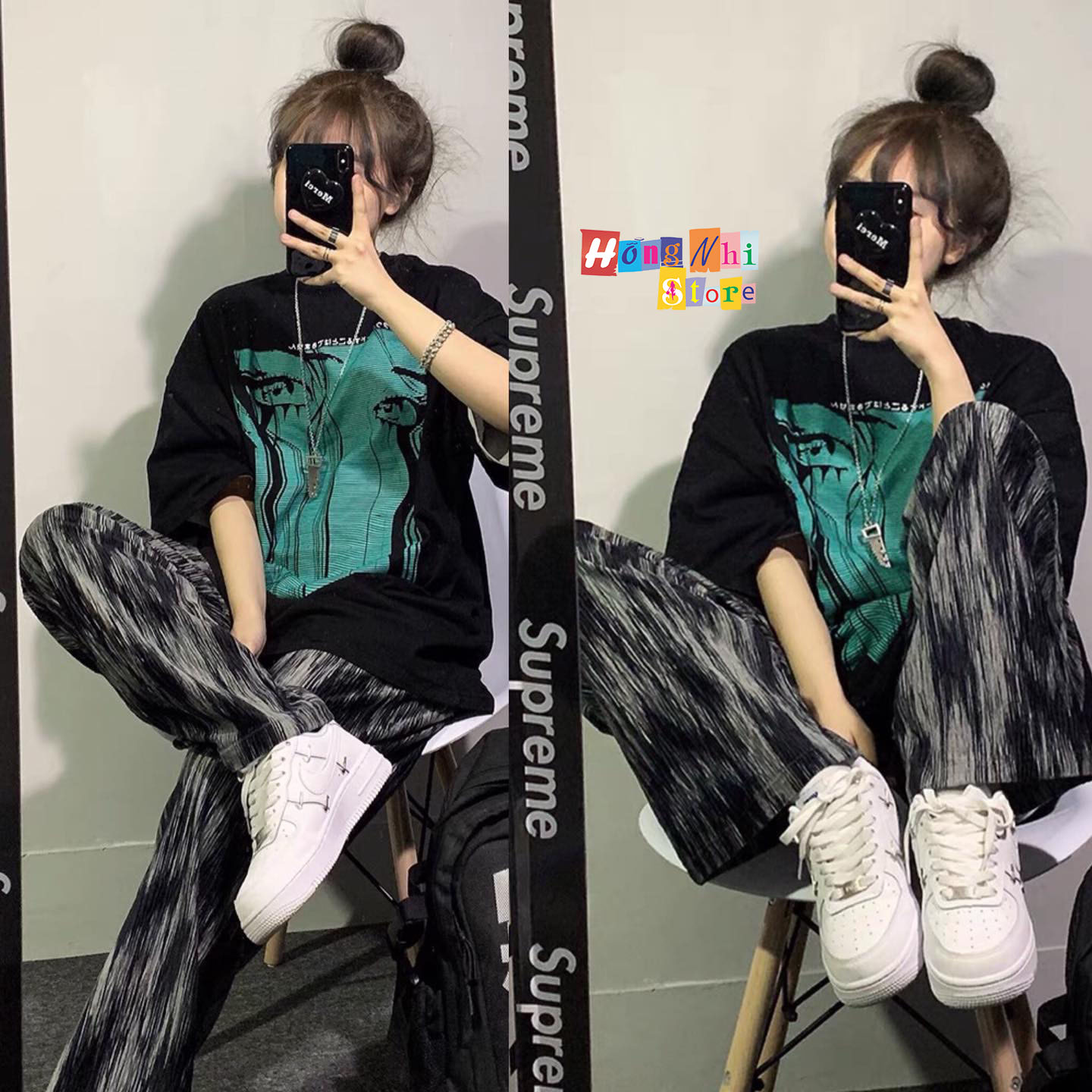 Quần Thun Dài Ống Rộng, Jogger 3D Ống Suông Ulzzang Unisex Dáng Rộng - MM