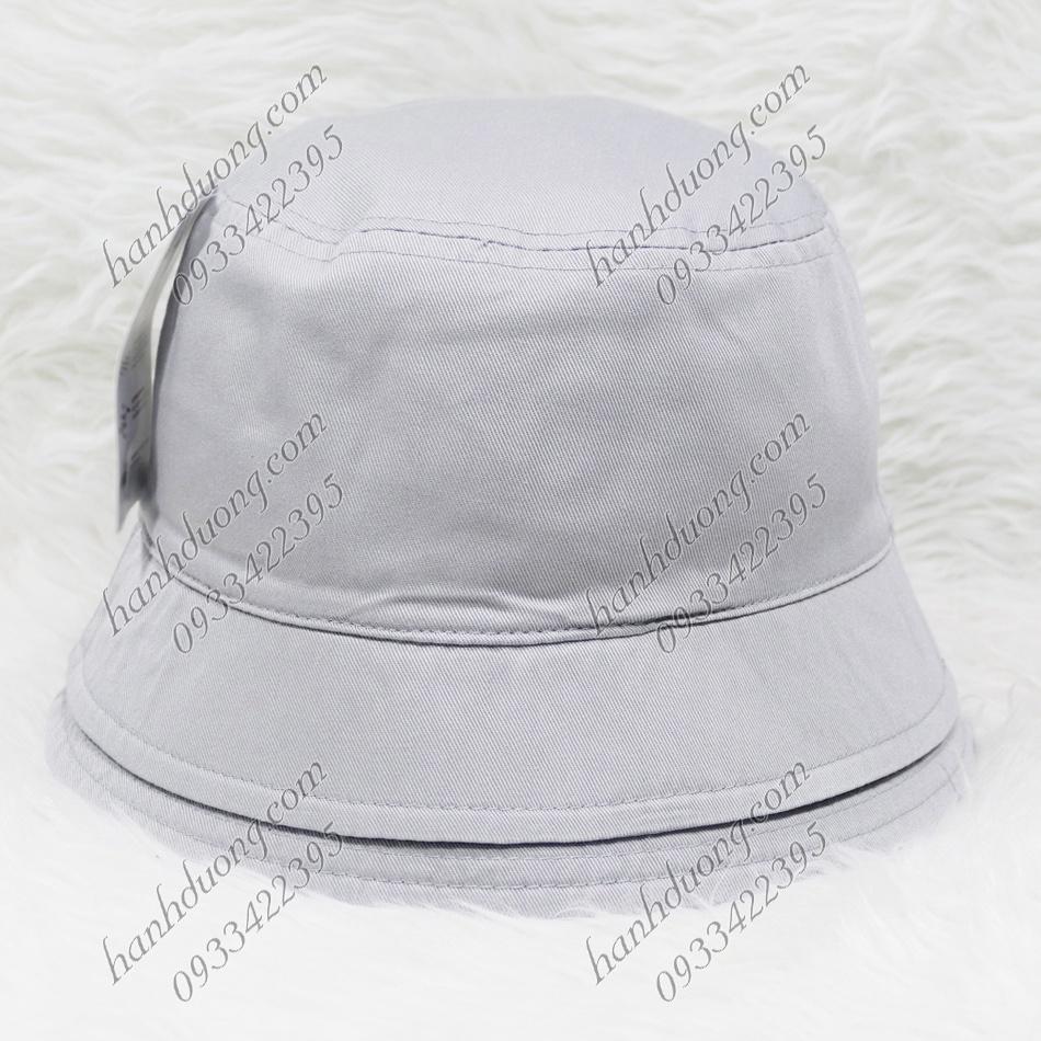 Nón bo cụp mũ bucket 2 vành đội được 2 mặt thêu chữ C vải cotton cao cấp thời trang, cá tính phù hợp cho cả nam và nữ