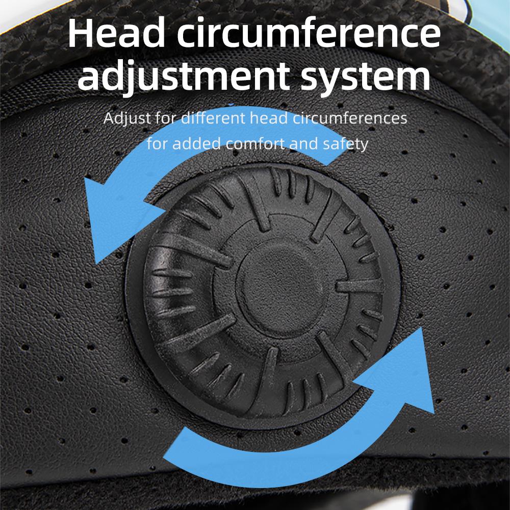 Mũ bảo hiểm trượt tuyết hoạt hình COPOZZ Color: road 66 Size: M