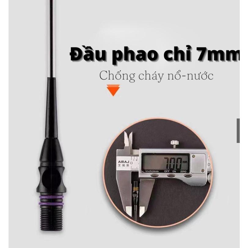 Ngọn Phao Hố Đấu cao cấp 6 hạt bóng Led hỗ trợ ánh sáng mạnh , tầm nhìn rõ hơn , gia cố chống nước tuyệt đối