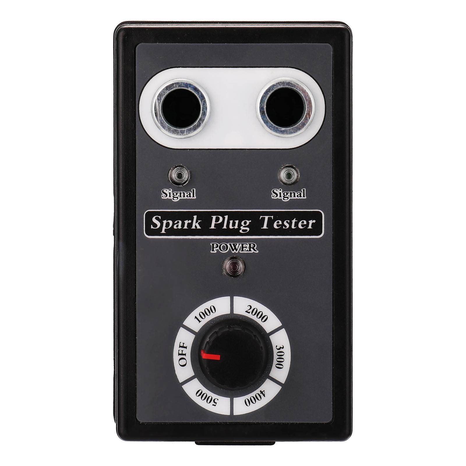 Automotive Diagnostic Scanner Gasoline Vehicle Plug Analyzer Spark Plugs Tester Dual Hole Analyzer Auto Repairing