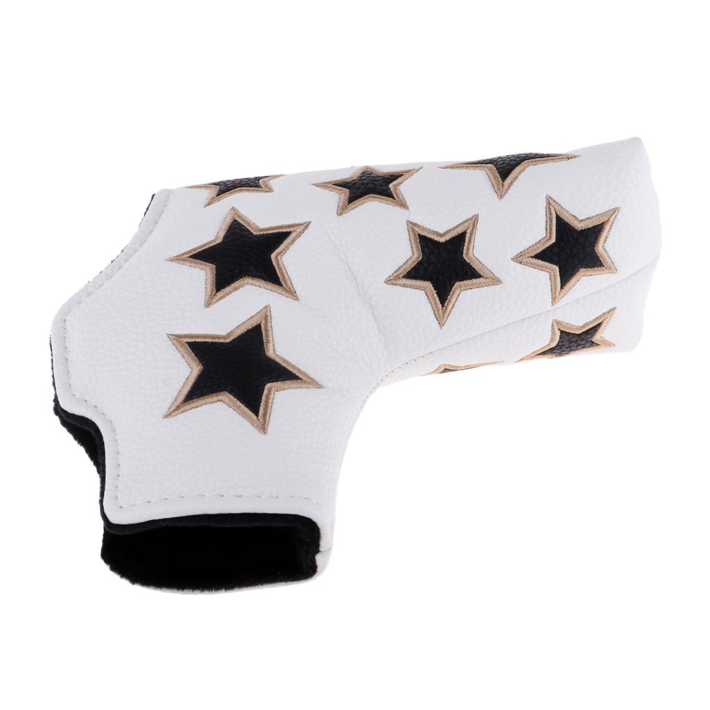 Golf Stars Design Golf Putter Club Head Cover Headcover for Scotty Cameron Odyssey Callaway Taylormade