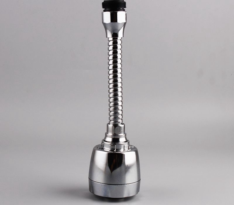 Đầu Vòi Xoay 360 Inox Có 2 Chế Độ Bật Nước Rửa Mọi Thứ, Mọi Ngóc Ngách Trong Bồn Rửa Bát Một Cách Tiện Lợi, Dễ Dàng