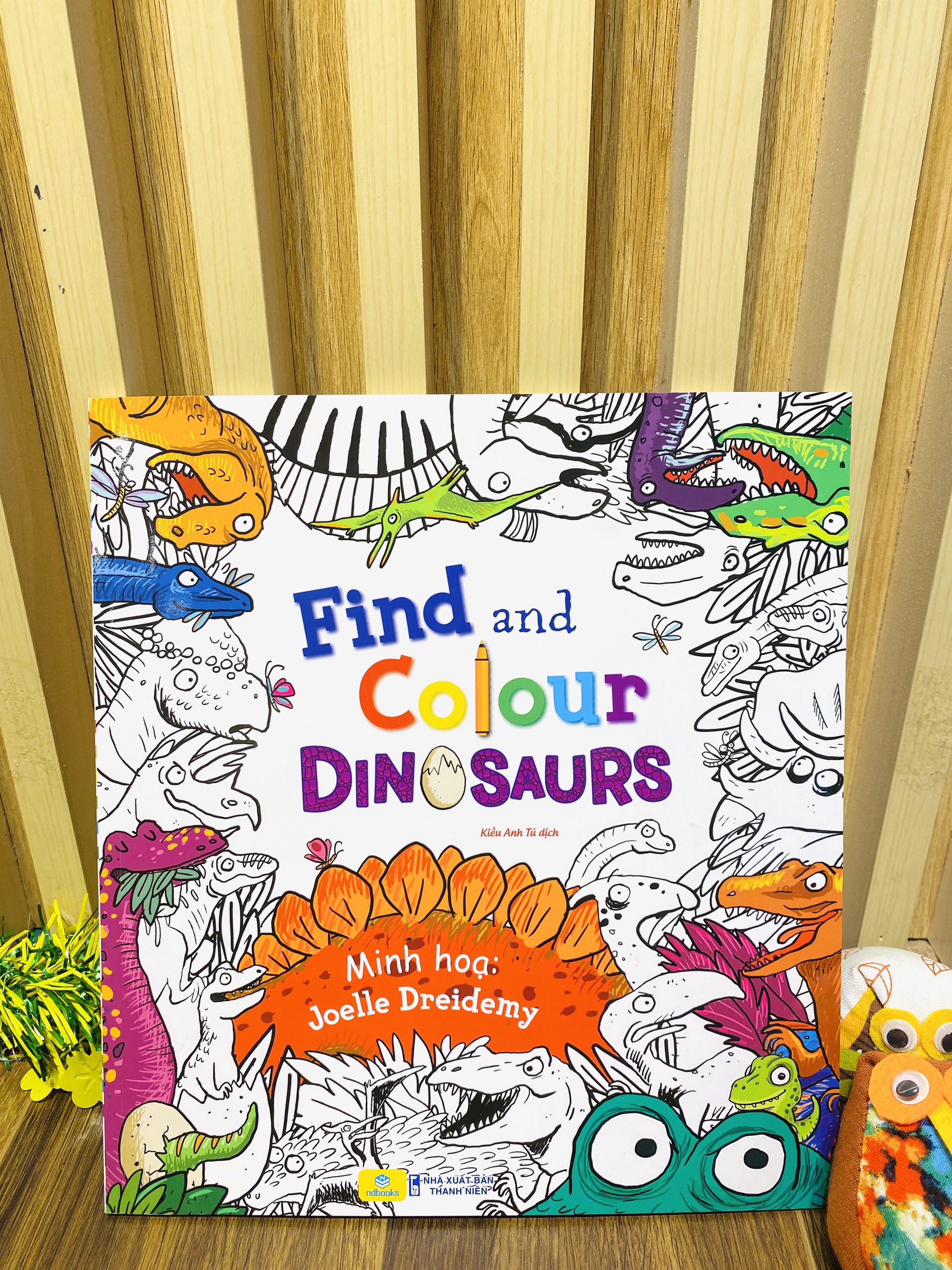 Sách - Tô Màu Find and Colour - ndbooks