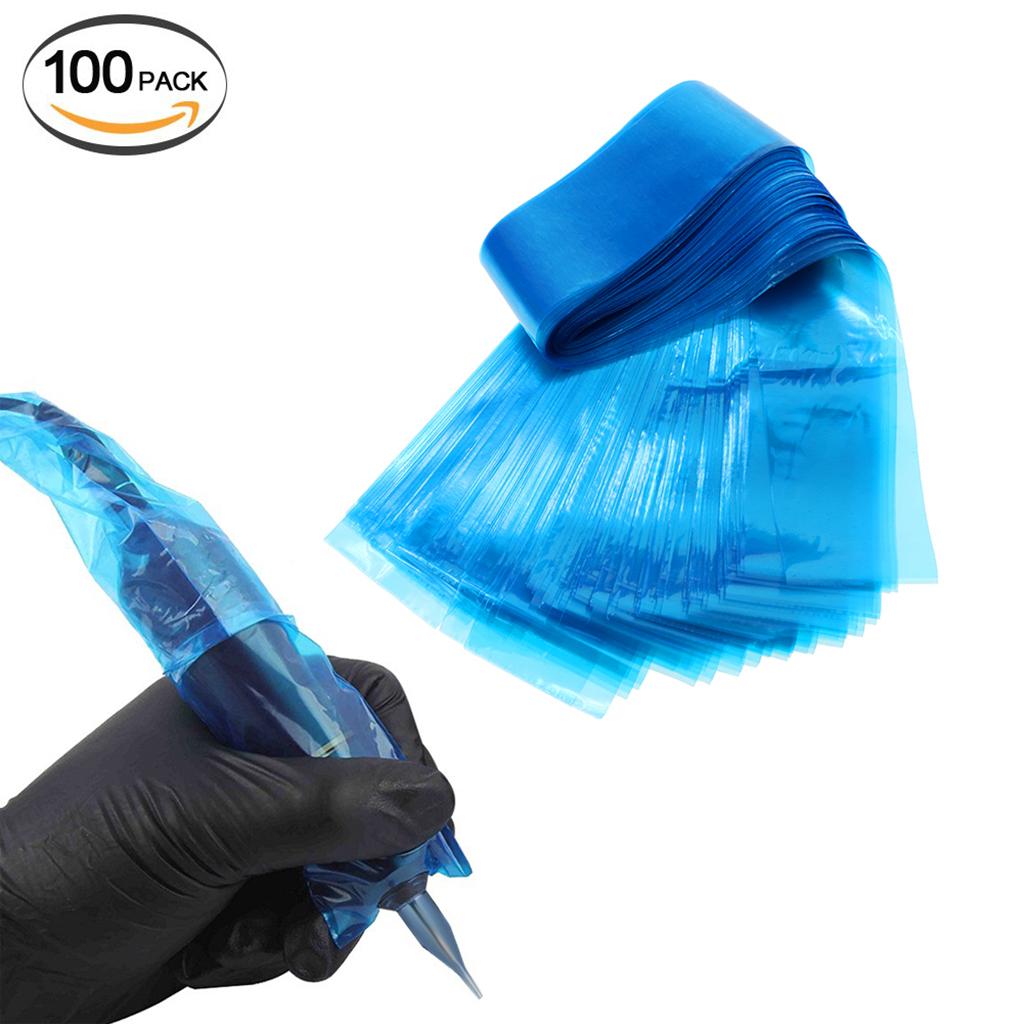 225 Pieces Pro Disposable  Machine Clip Cord Sleeves Cover Bags Supply