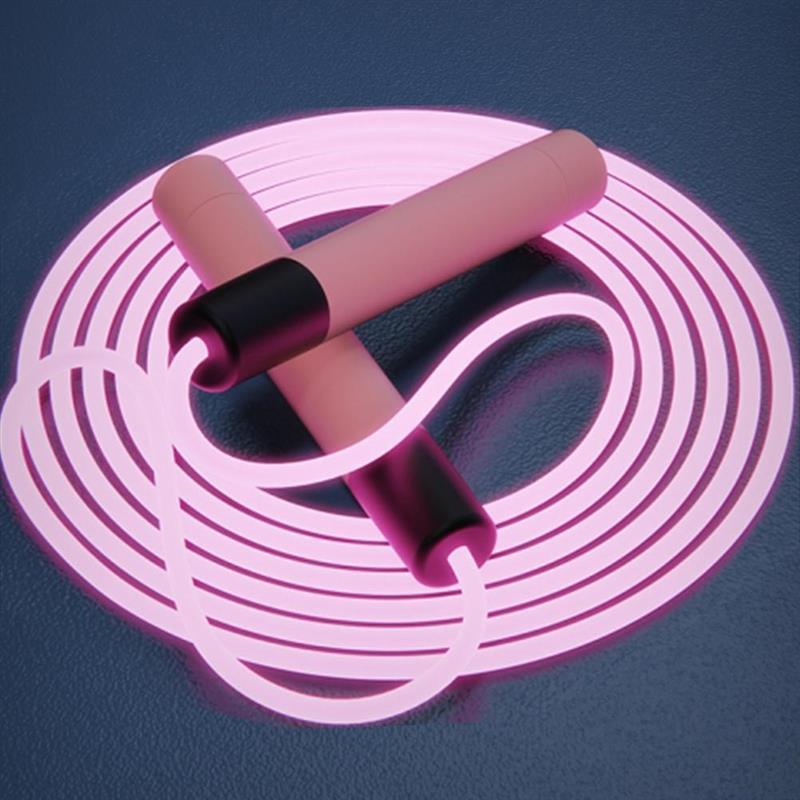 2.8M Có Thể Điều Chỉnh Đêm Phát Sáng Dây Nhảy Dạ Quang Dây Nhảy Tập Thể Dục LED Sáng Ngoài Trời Thể Dục Tập Thể Thao Tiếp Liệu