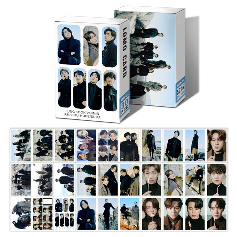 Hộp thẻ ảnh lomo card BTS