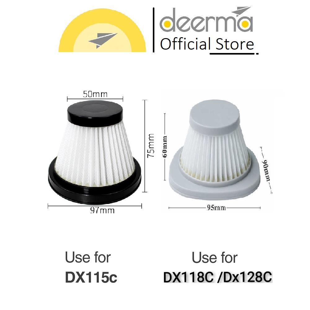 Bộ Lõi Lọc DEERMA DX115C / DX118C máy hút bụi cầm tay - Hàng chính hãng