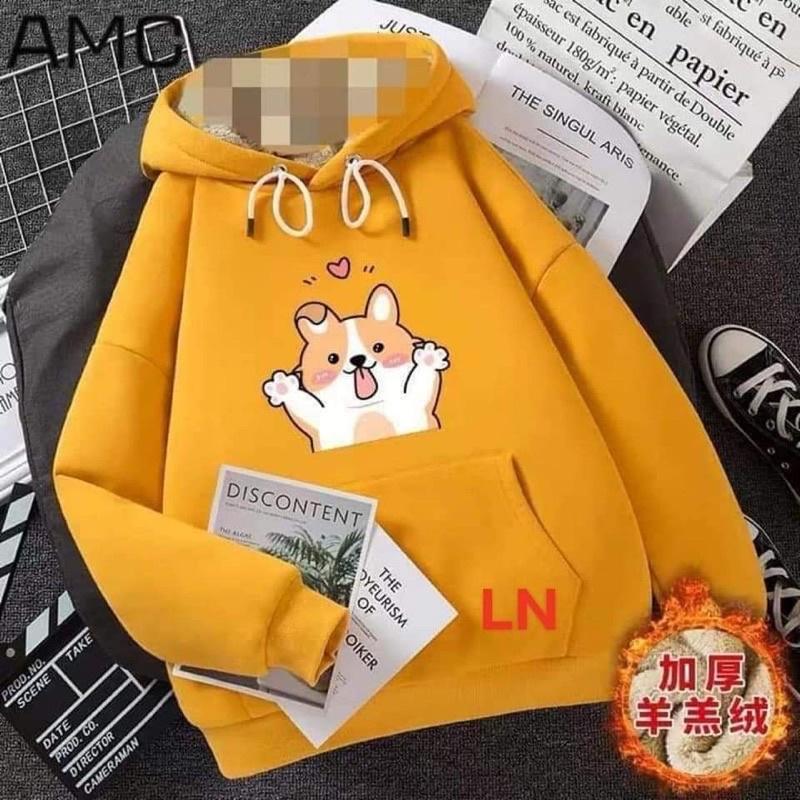 Áo hoodie cún dơ tay TH6