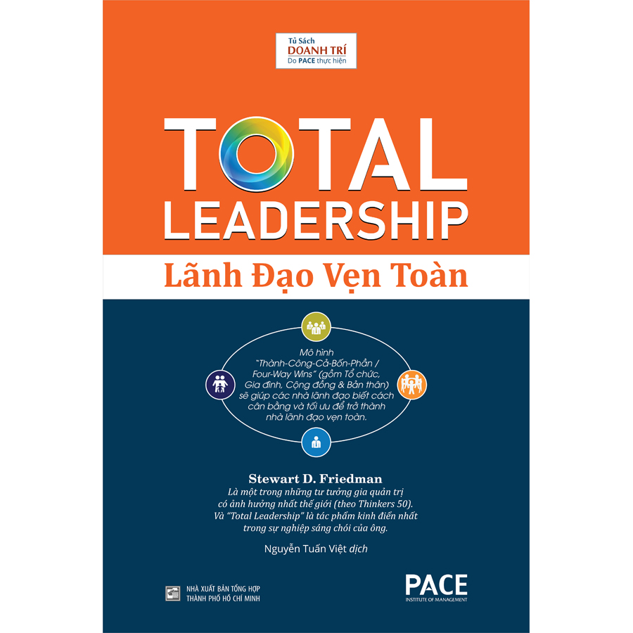 Sách PACE Books - Lãnh đạo vẹn toàn - Stewart D. Friedman