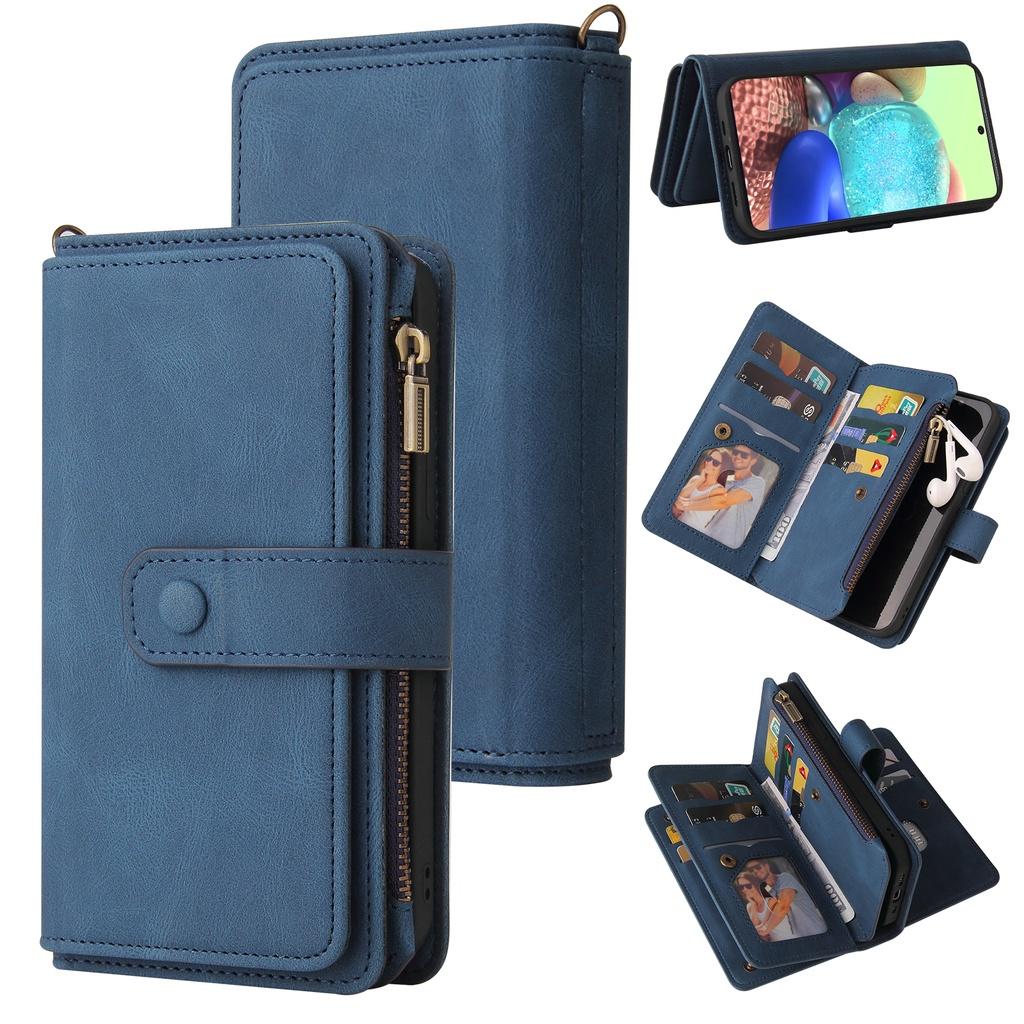 Ốp lưng điện thoại dạng ví lật dành cho Samsung Galaxy A10 A20 A30 A20E A40 A50 A70 A51 A71 A81 A91 Note 10 Lite S10 Lite