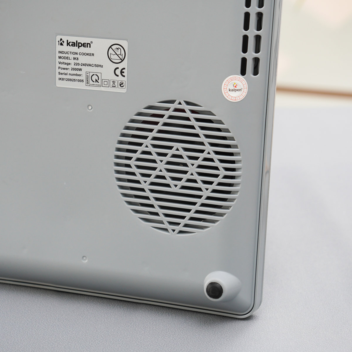 Bếp điện từ đơn Kalpen công suất 2000W hàng Đức, bảo hành 2 năm hàng chính hãng