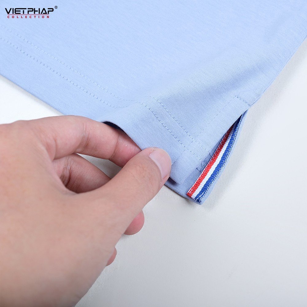 Áo Thun Cotton Lạnh Cao Cấp VIỆT PHÁP /Form Luxury / Thoáng mát - co dãn tốt- chất liệu cotton mềm mịn thấm hút mồ hôi tốt 35451