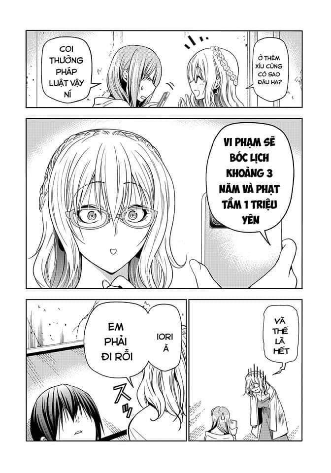 cô gái thích lặn - grand blue chapter 88 35