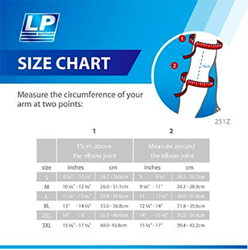 Băng bảo vệ khuỷu tay LP Support LP963 - Hàng chính hãng