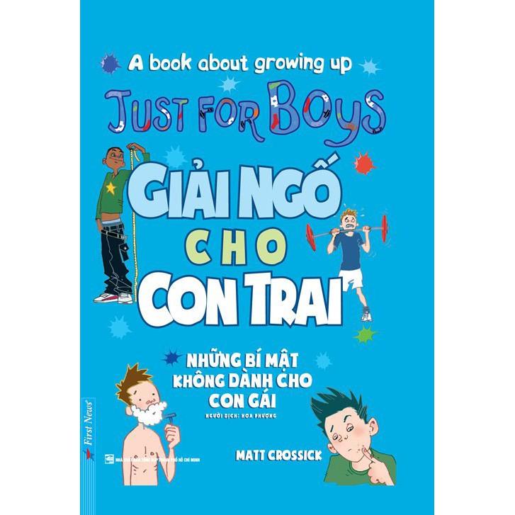 Sách - Giải ngố cho con trai - FirstNews