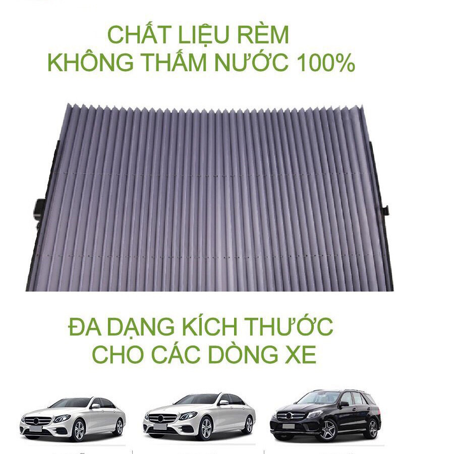 Rèm Che Nắng Kính Lái Xe Hơi 3D Cao Cấp Kích Thước 65cm