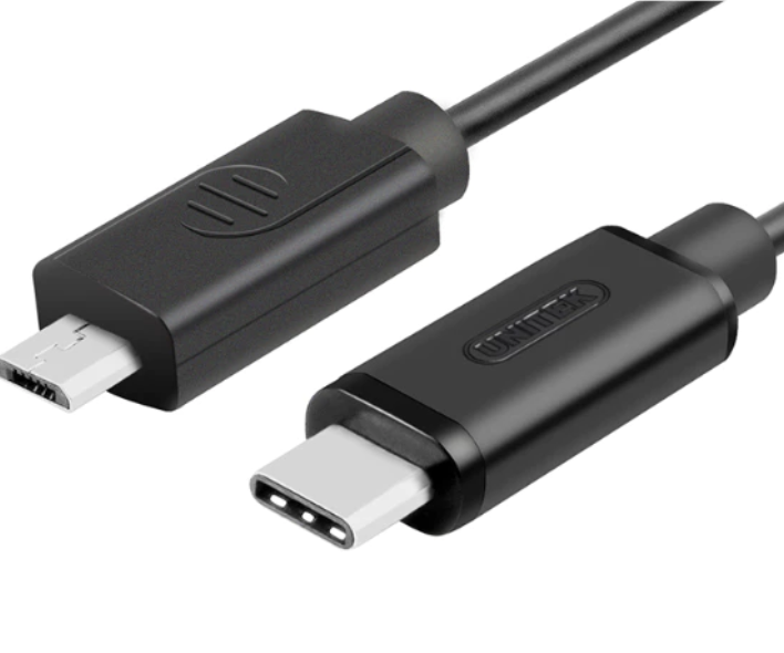Cáp Type C to Micro USB chính hãng Unitek (Y-C 473BK) -  HÀNG CHÍNH HÃNG