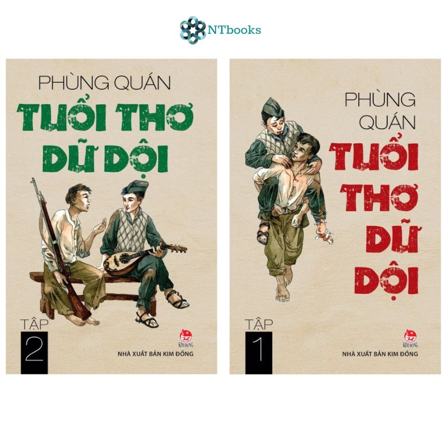 Combo 2 cuốn Tuổi Thơ Dữ Dội Tập 1 và Tập 2 - Phùng Quán