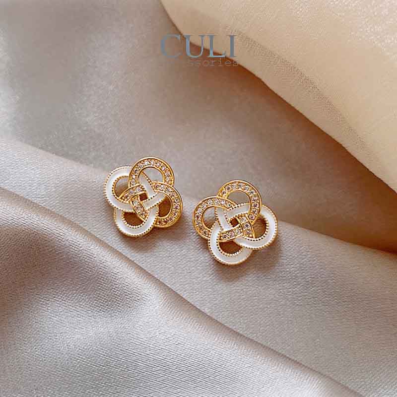 Khuyên tai, Bông tai thời trang HT664 - Culi accessories
