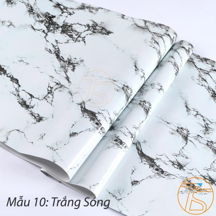 Giấy Dán Tường Vân Đá Trang Trí Cho Nhà Bếp, Nhà Tắm Kích Thước Khổ 3mx60cm