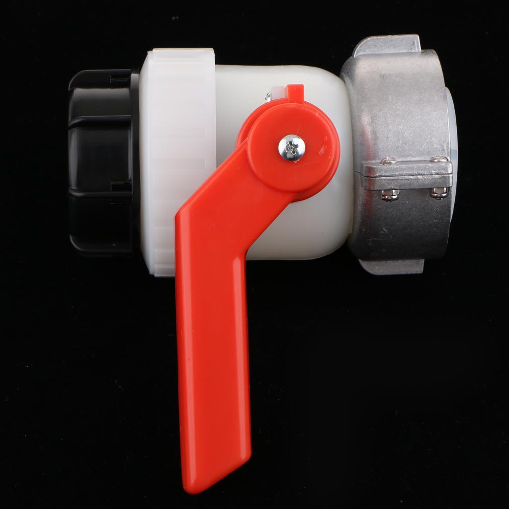 1000L IBC Túi Xe Tăng Thoát Adapter Bóng Giá Trị 3  Cửa Hút Gió X 2  Ổ Cắm